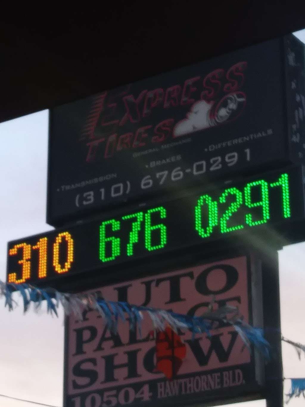 Express Tires & Wheels | 10508 W, Hawthorne Blvd, Inglewood, CA 90304, USA | Phone: (310) 676-0291