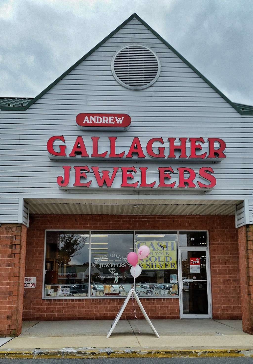 Andrew Gallagher Jewelers | 410 Suburban Dr, Newark, DE 19711, USA | Phone: (302) 368-3380
