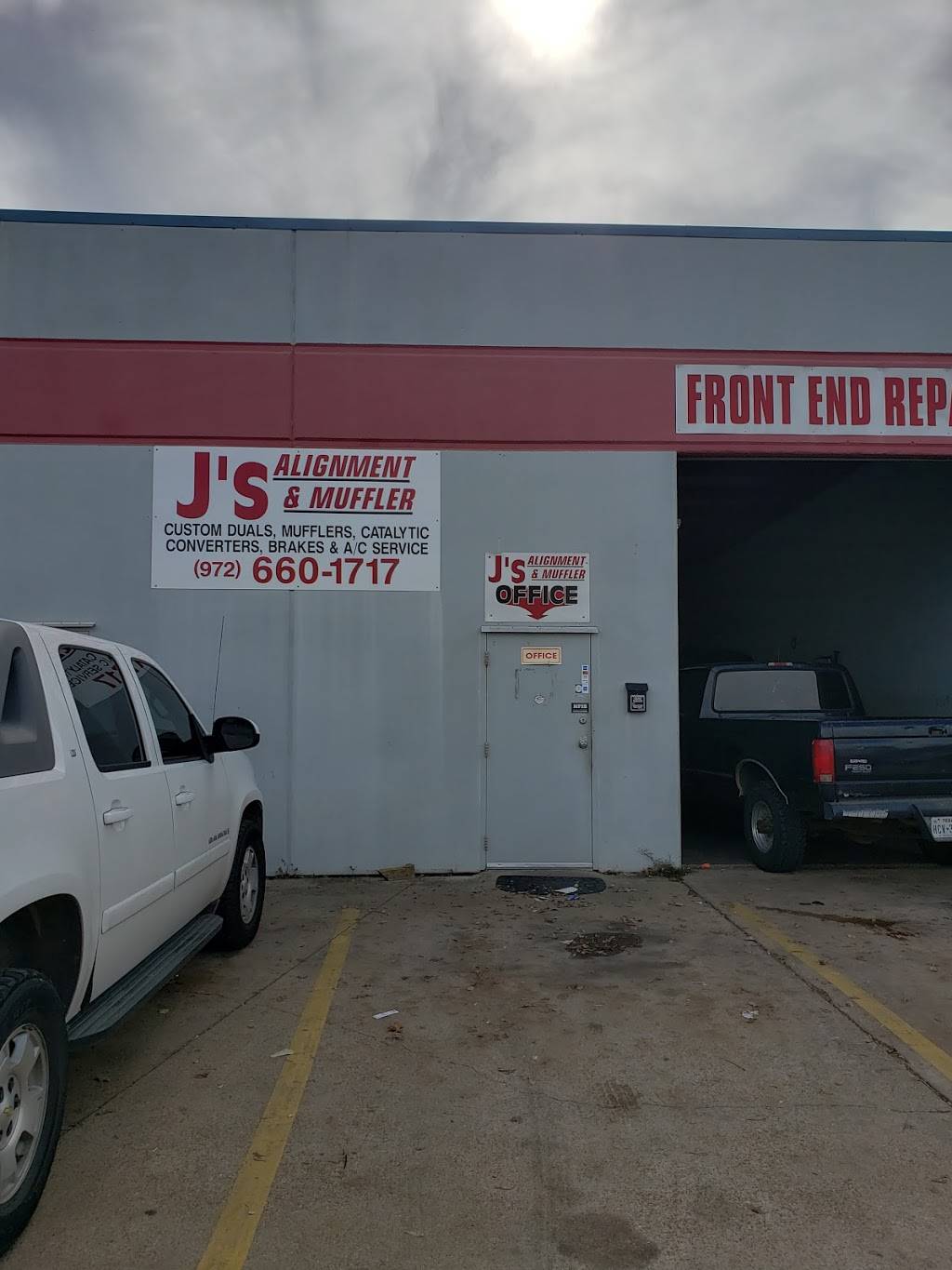 Js Alignment & Mufflers | 2625 S Great SW Pkwy, Grand Prairie, TX 75052, USA | Phone: (972) 660-1717