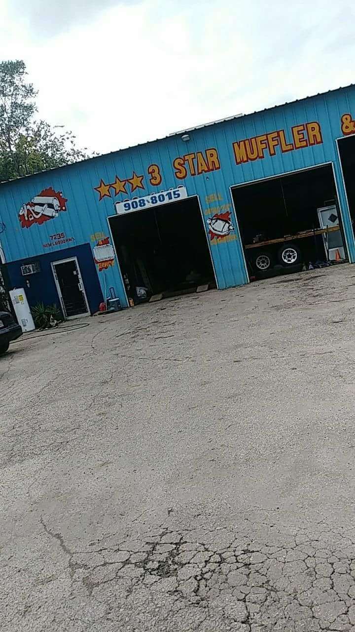 Three Star Muffler Shop | 7235 New Laredo Hwy, San Antonio, TX 78211, USA | Phone: (210) 994-9160