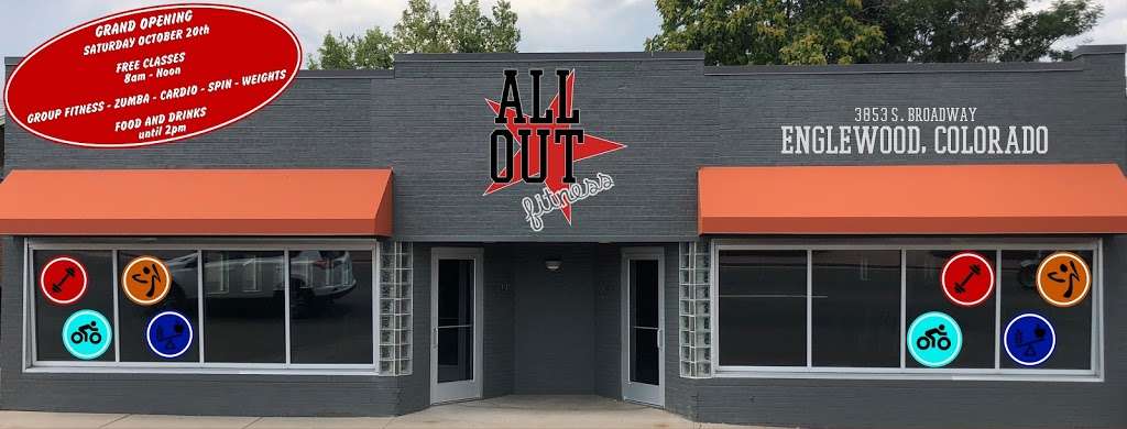 All Out Fitness Gym | 3853 S Broadway, Englewood, CO 80113, USA