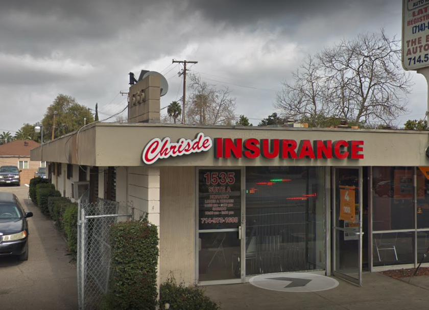 Chrisde Insurance Services | 1535 E First St # A, Santa Ana, CA 92701 | Phone: (714) 973-1600