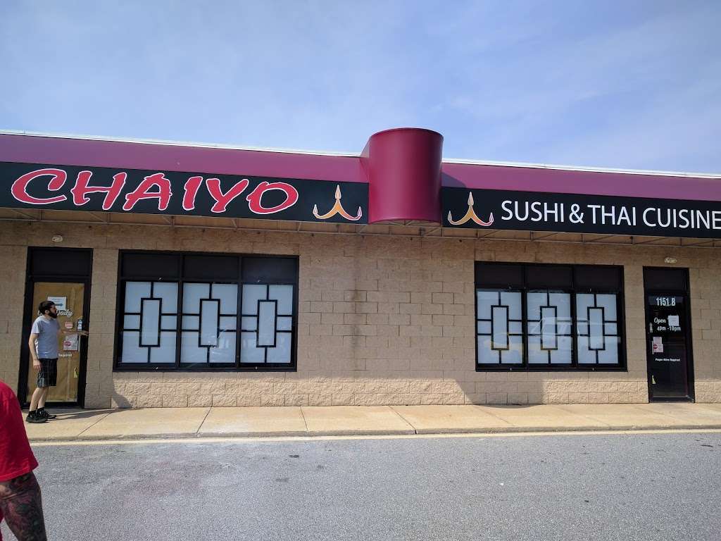 Chaiyo Sushi & Thai | 1151 E Lebanon Rd, Dover, DE 19901 | Phone: (302) 538-5214