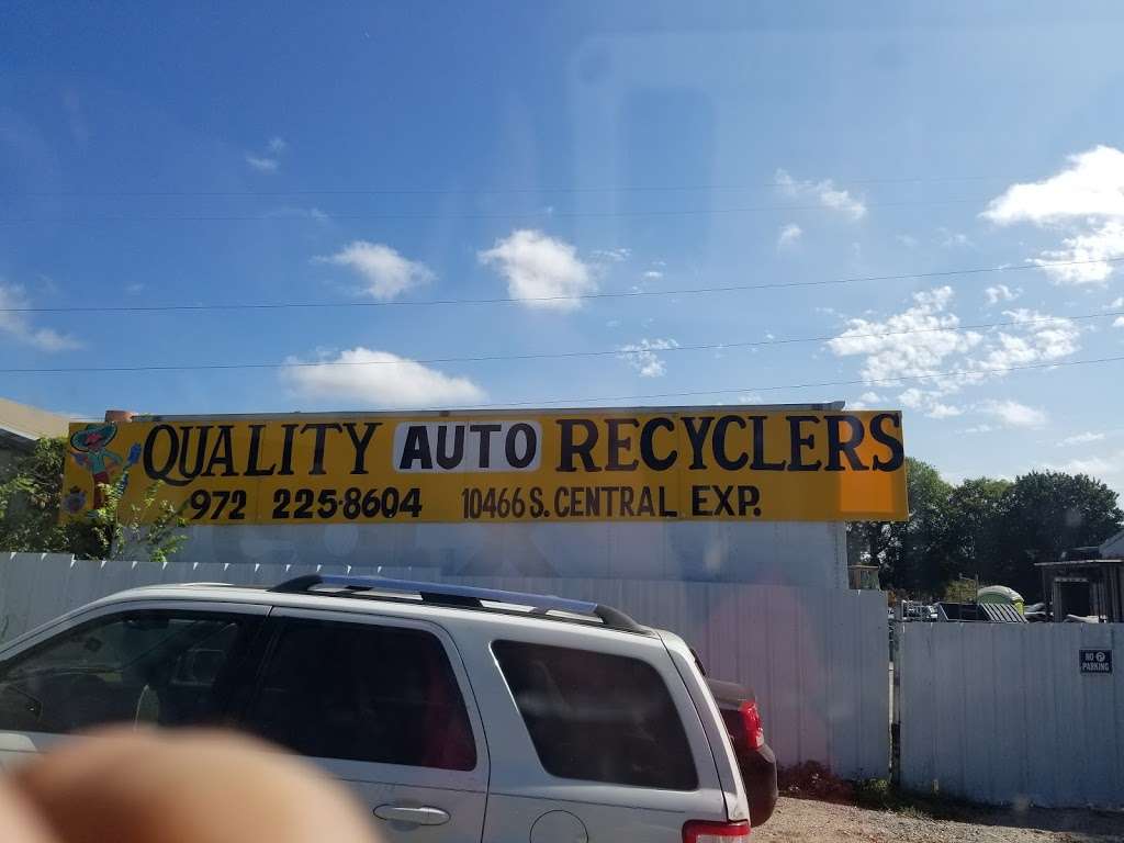 Quality Auto Recyclers LLC | 10466 S Central Expy, Dallas, TX 75241, USA | Phone: (972) 225-8604