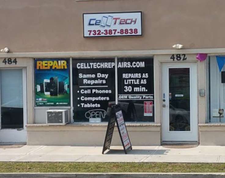 CellTech - Cell Phone & Computer Repair - Remote Access & On-Sit | 482 Main St, Spotswood, NJ 08884, USA | Phone: (732) 387-8838