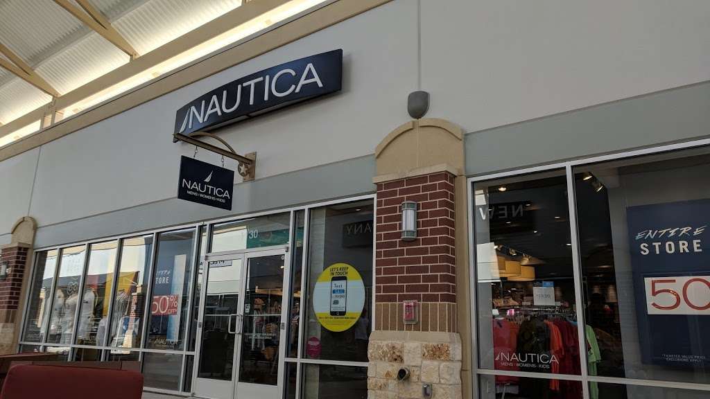 Nautica | Houston Premium Outlets, 29300 Hempstead Rd #1130, Cypress, TX 77433, USA | Phone: (281) 758-0700