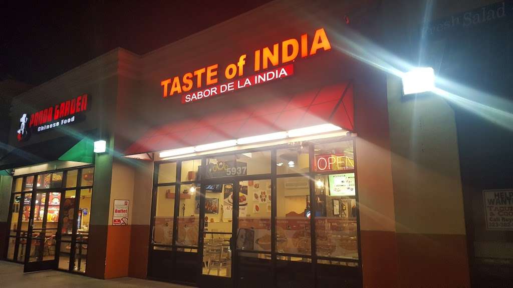 Taste of India | 5937 State St, Huntington Park, CA 90255, USA | Phone: (323) 582-2979