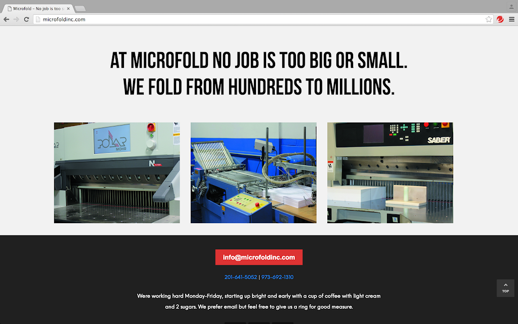 microfold | 375 North St unit c, Teterboro, NJ 07608, USA | Phone: (201) 641-5052