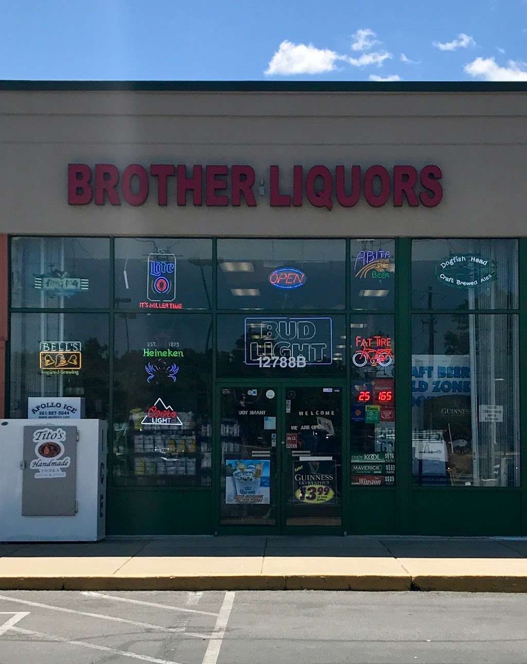 Brother Liquors | 12788 Old Fort Road b, Ste B, Fort Washington, MD 20744, USA | Phone: (240) 766-2039