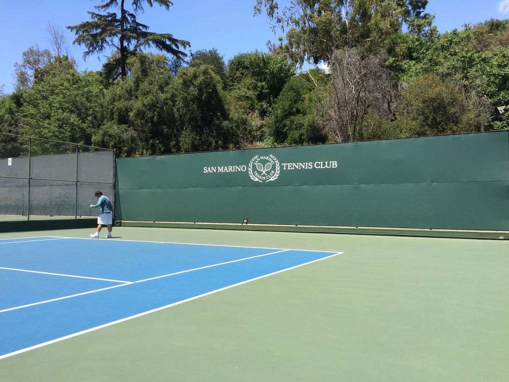 San Marino Tennis Center | 1196 St Albans Rd, San Marino, CA 91108, USA | Phone: (626) 793-1622