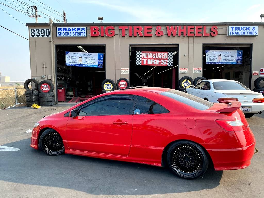 Big Tire & Wheels | 8390 Gerber Rd A, Sacramento, CA 95828, USA | Phone: (916) 627-1998