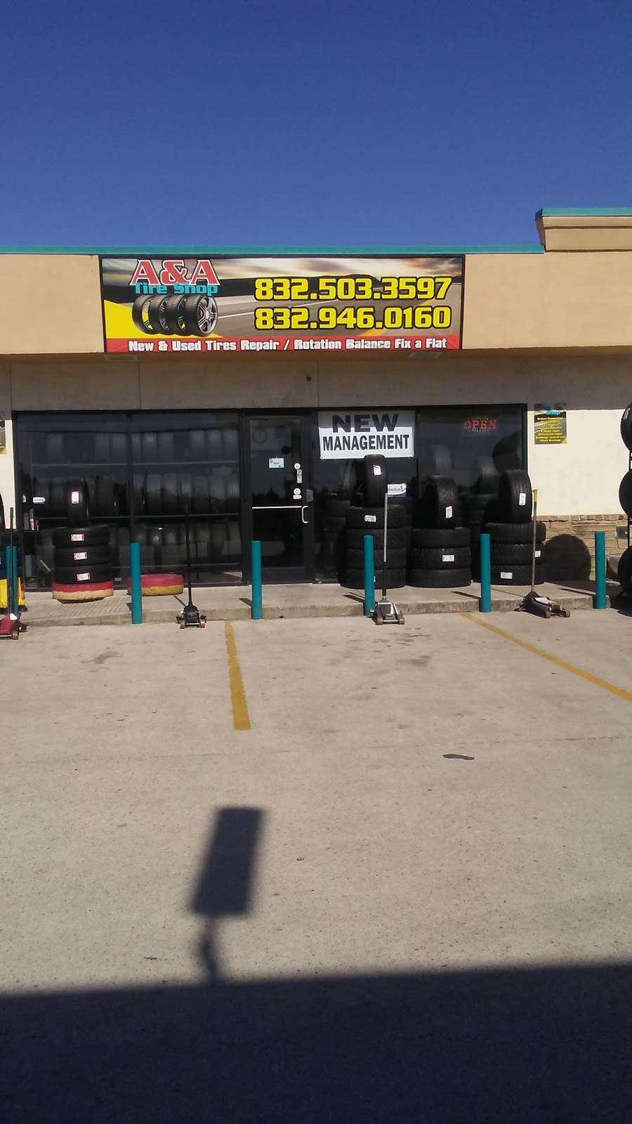 A&A Tire Shop | 10210 Grant Rd, Houston, TX 77070, USA | Phone: (832) 503-3597