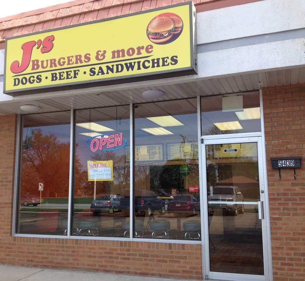 Js Burgers & more | 5439 W 135th St, Crestwood, IL 60445 | Phone: (708) 897-8339