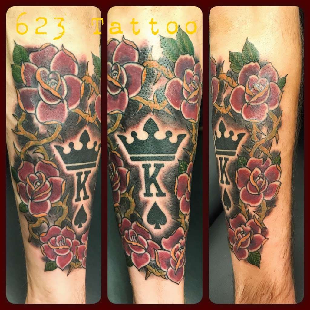 623 Tattoo | 276 Orchard St, Watertown, MA 02472, USA | Phone: (617) 923-4623