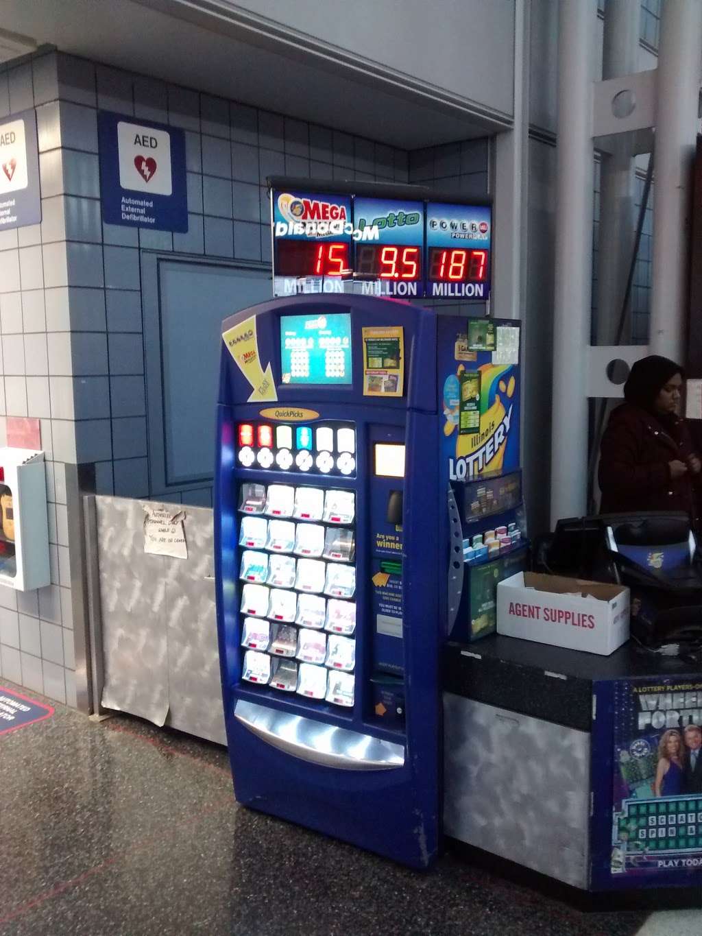 Illinois Lottery Booth | ORD, 10000 West OHare Ave, Chicago, IL 60666, USA