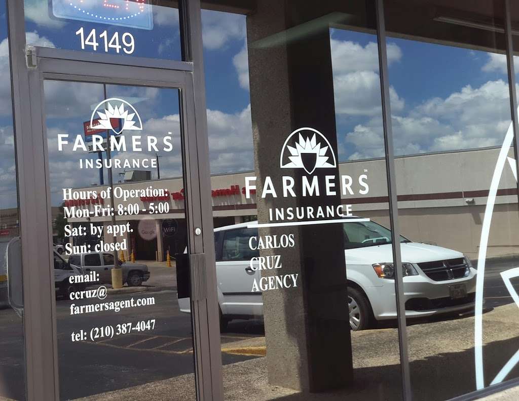 Farmers Insurance - Carlos Cruz | 14149 Nacogdoches Rd, San Antonio, TX 78247, USA | Phone: (210) 387-4047