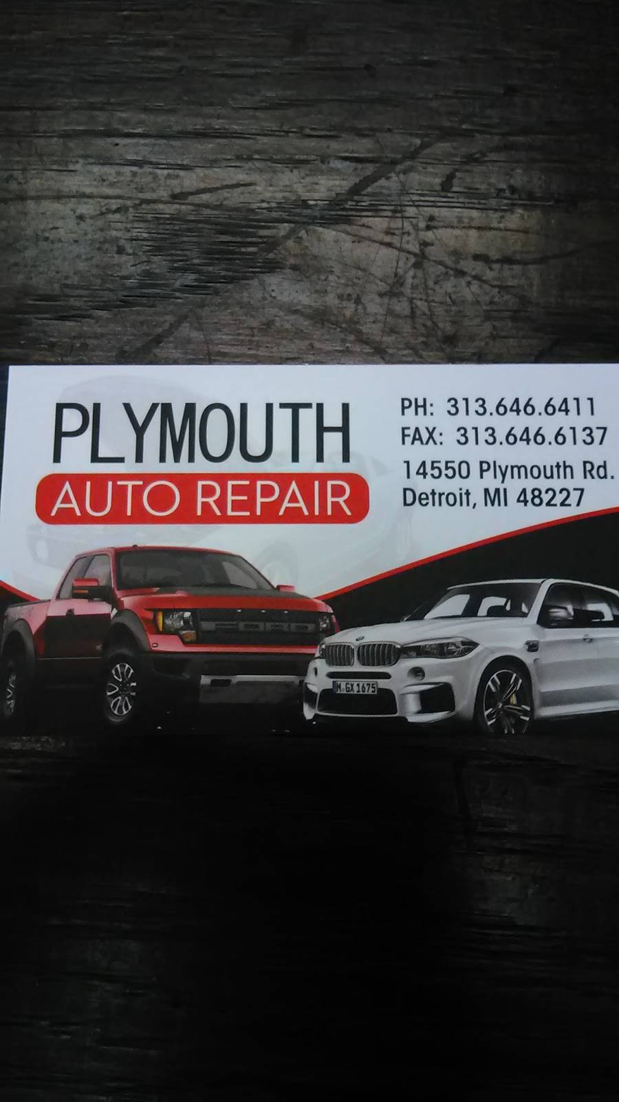 Plymouth Auto Repair | 14550 Plymouth Rd, Detroit, MI 48227, USA | Phone: (313) 646-6411