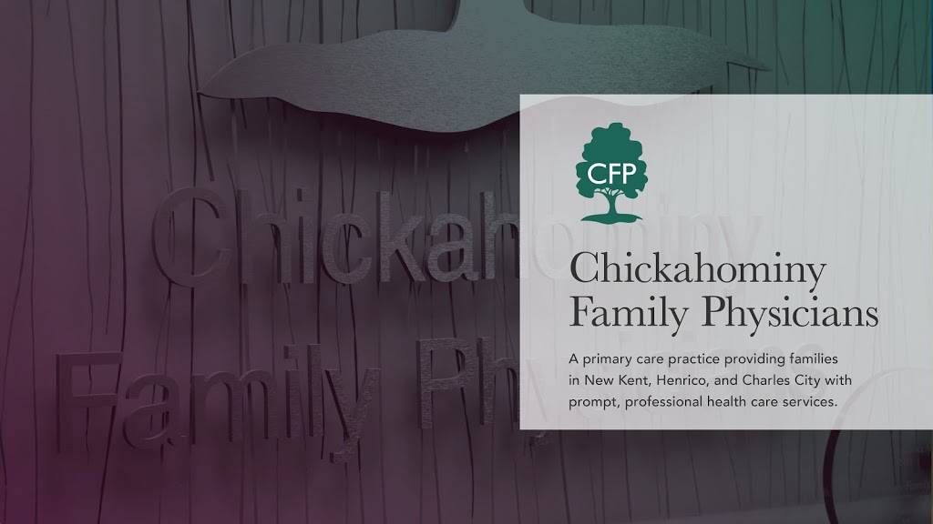 Chickahominy Family Physicians | 2660 New Market Rd, Richmond, VA 23231, USA | Phone: (804) 795-1144