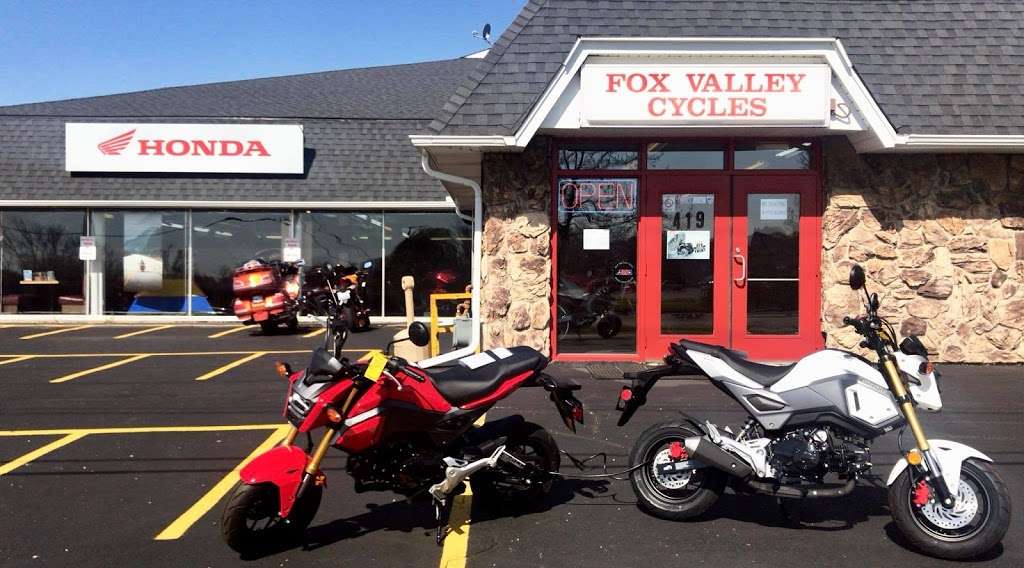 Fox Valley Cycles | 419 Hill Ave, Aurora, IL 60505 | Phone: (630) 851-2910