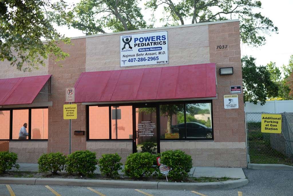 Powers Pediatrics | 7037 Rose Ave, Orlando, FL 32810 | Phone: (407) 286-2965