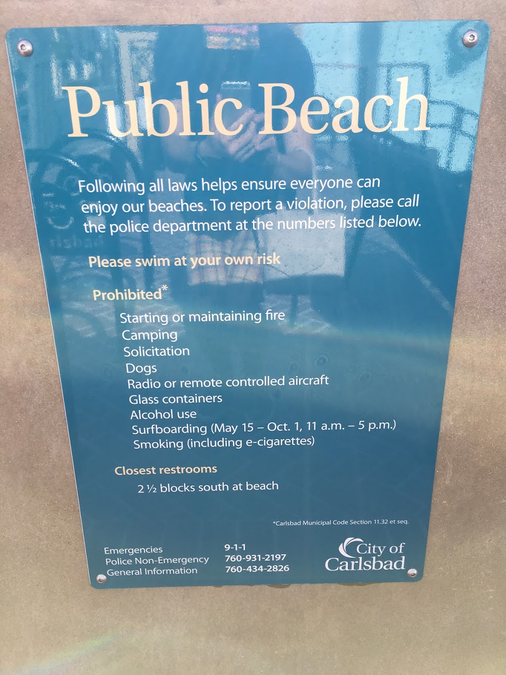 Grand Avenue Public Beach Access | 2895 Ocean St, Carlsbad, CA 92008, USA