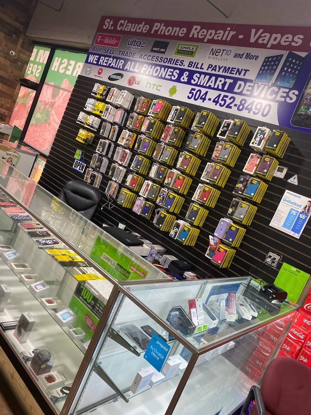 ST Claude Phone & Vape | 5330 St Claude Ave, New Orleans, LA 70117 | Phone: (504) 452-8490