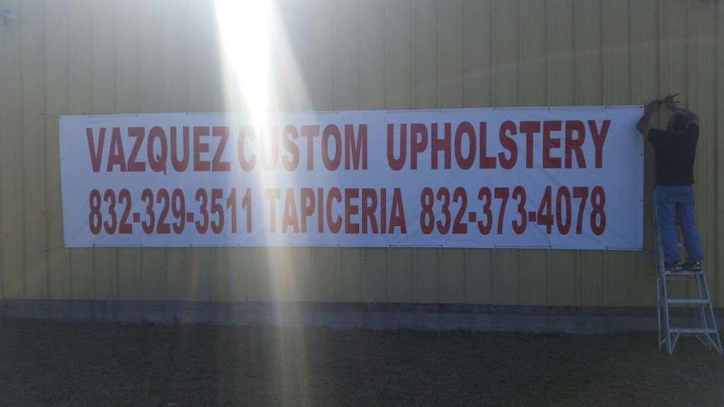 Vazquez Custom Upholstery | 23552 FM1314, Porter, TX 77365, USA | Phone: (832) 329-3511