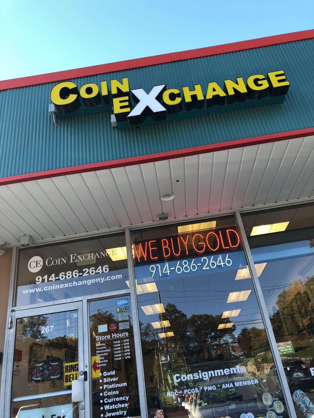 Coin Exchange NY | 3 S Central Ave, Hartsdale, NY 10530, United States | Phone: (914) 222-4343