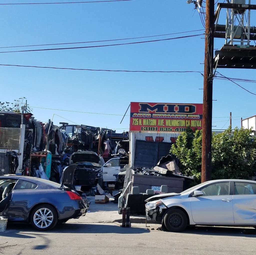 MID Auto Dismantling & Sales | 725 Watson Ave, Wilmington, CA 90744, Wilmington, CA 90744, USA | Phone: (310) 835-4966