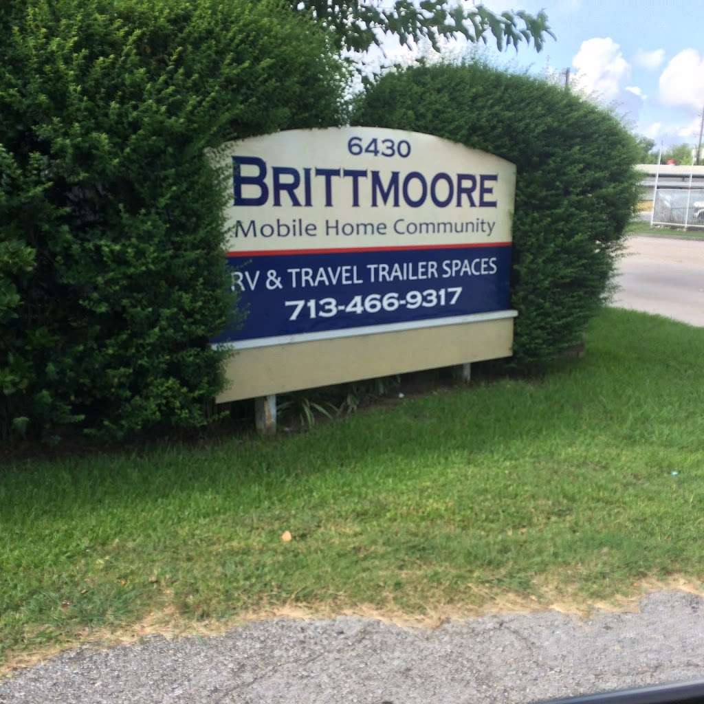 Brittmoore Mobile Home Park | 6430 Brittmoore Rd, Houston, TX 77041, USA | Phone: (713) 466-9317