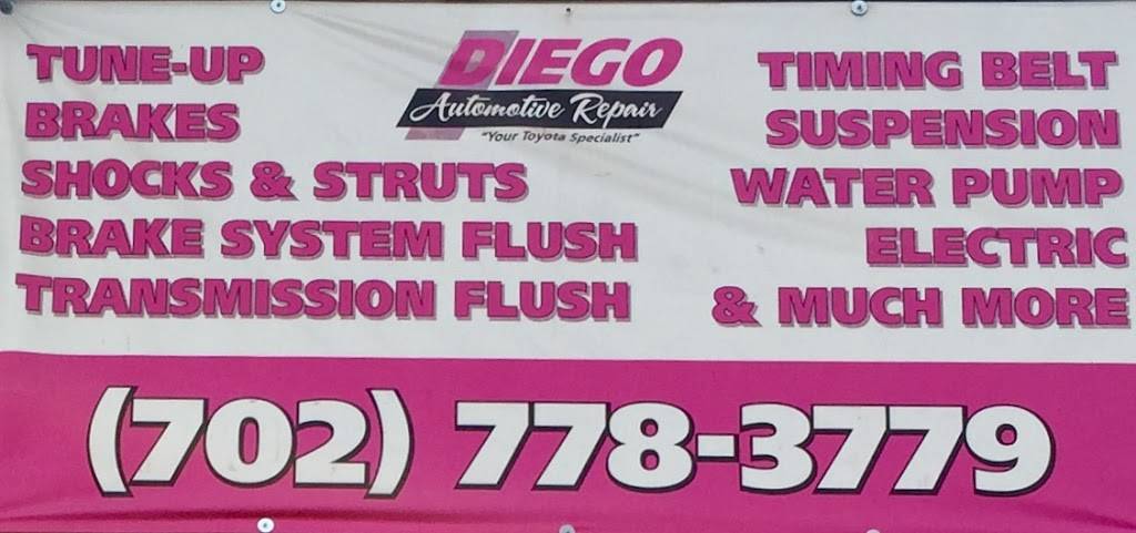 Diego Auto Repair | 4245 E Sahara Ave 6 & 7, Las Vegas, NV 89104, USA | Phone: (702) 778-3779