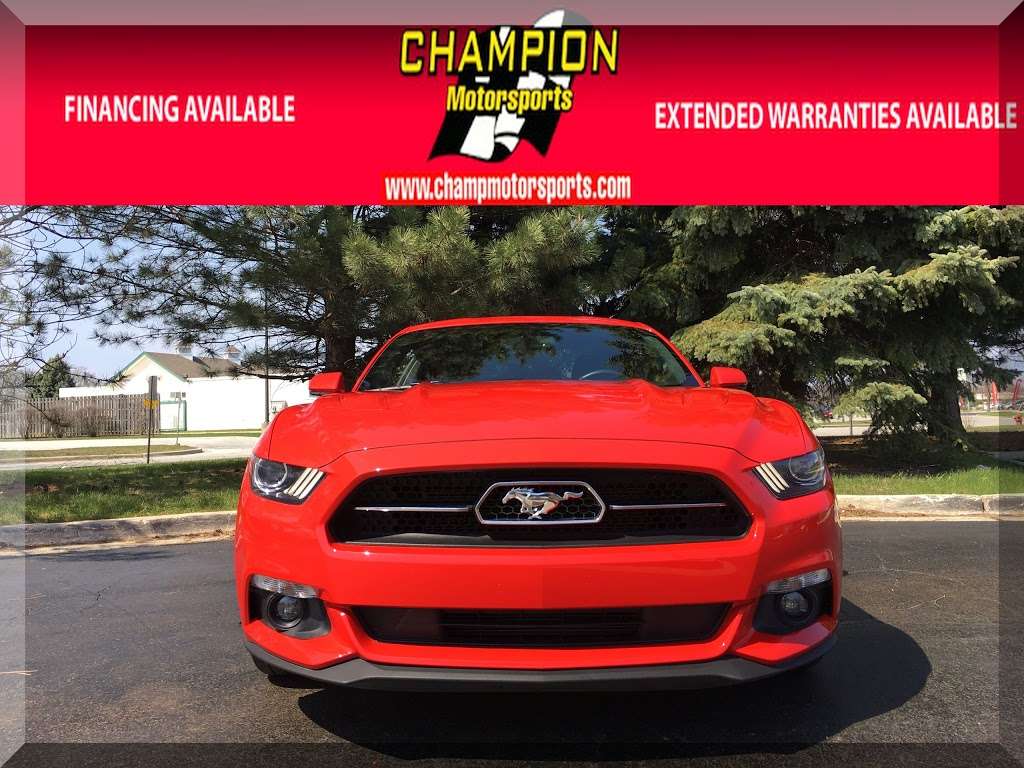 Champion Motorsports Inc | 12717 Cal Sag Rd, Crestwood, IL 60445, USA | Phone: (708) 239-3000