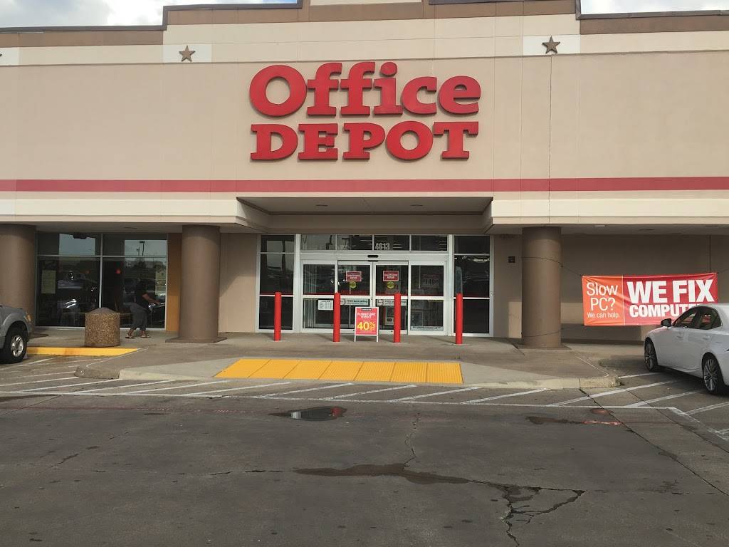 Office Depot | 4613 S Hulen St SUITE B, Fort Worth, TX 76132 | Phone: (817) 346-7600