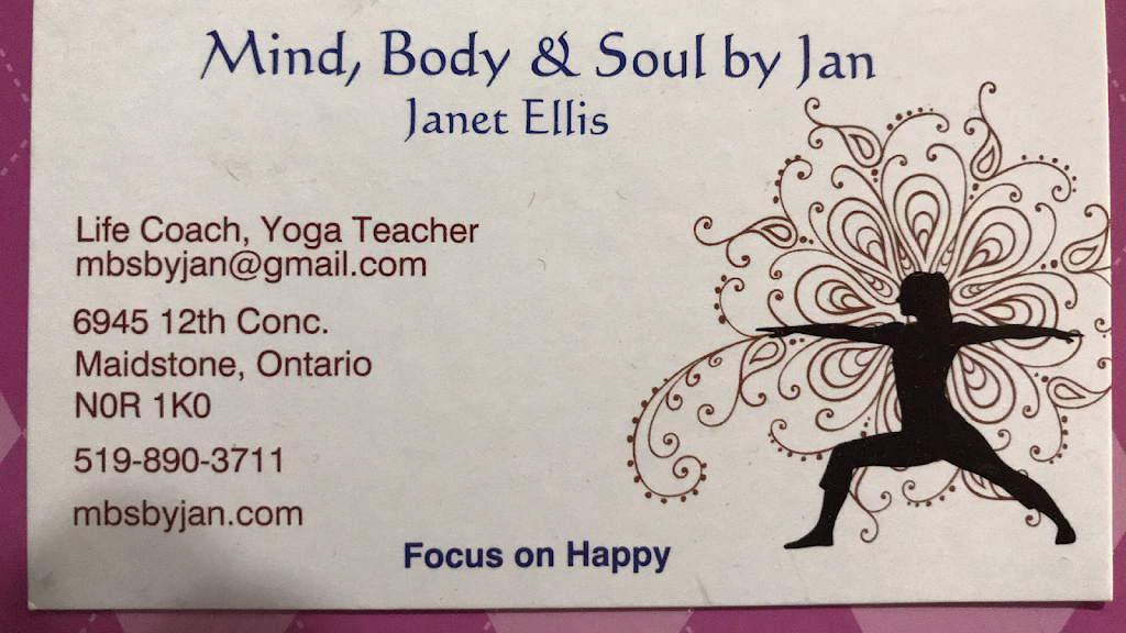 Mind, Body & Soul by Jan | 6945 12th Concession, Maidstone, ON N0R 1K0, Canada | Phone: (519) 890-3711