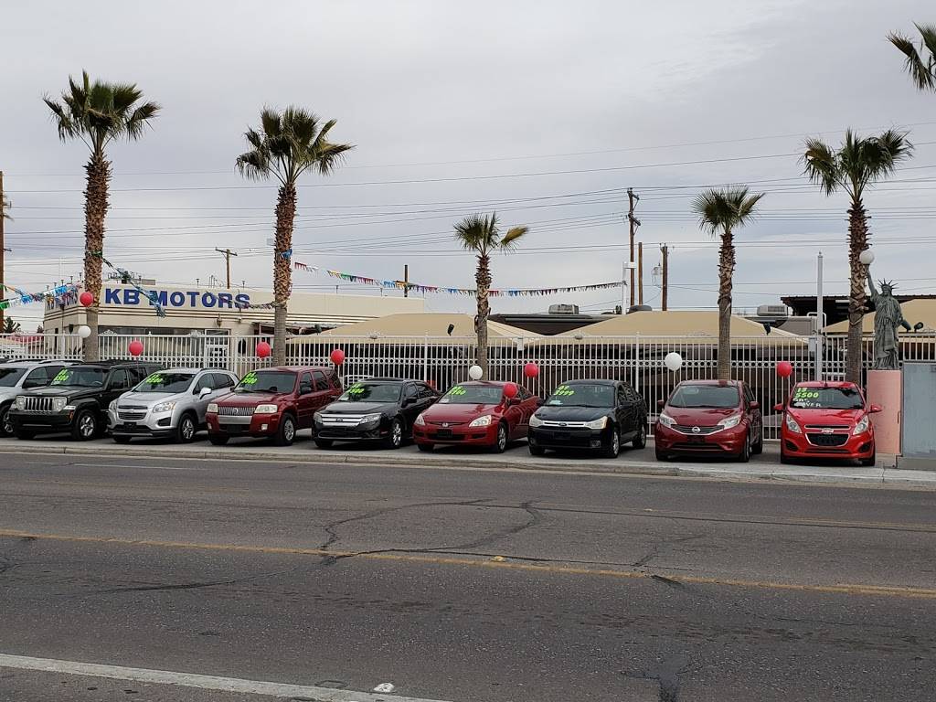 K B Motors | 7793 Alameda Ave, El Paso, TX 79905, USA | Phone: (915) 779-2919