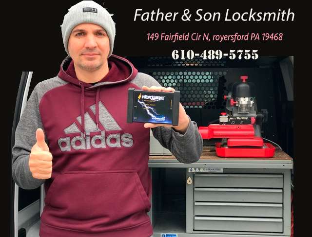 Father & Son Locksmith | 149 Fairfield Cir N, Royersford, PA 19468, USA | Phone: (610) 489-5755