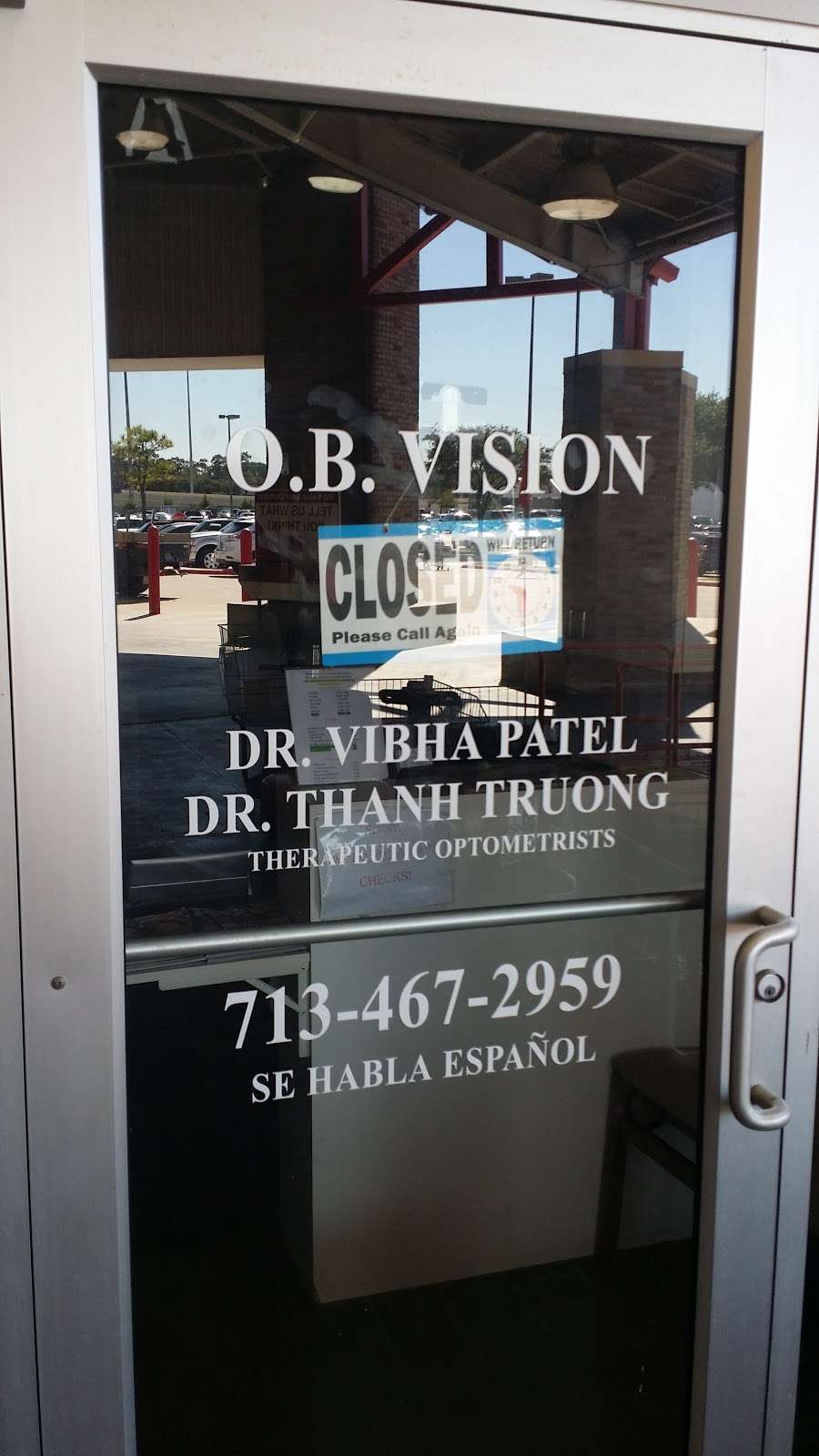 Ob Vision | 1150 Bunker Hill Rd, Houston, TX 77055, USA | Phone: (713) 467-2959