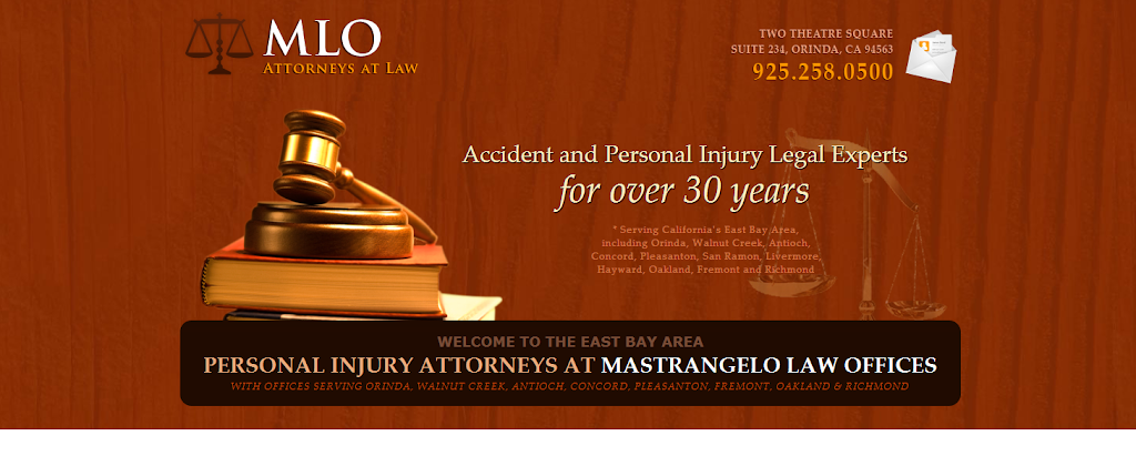Mastrangelo Law Offices | 2 Orinda Theatre Square # 234, Orinda, CA 94563 | Phone: (925) 258-0500