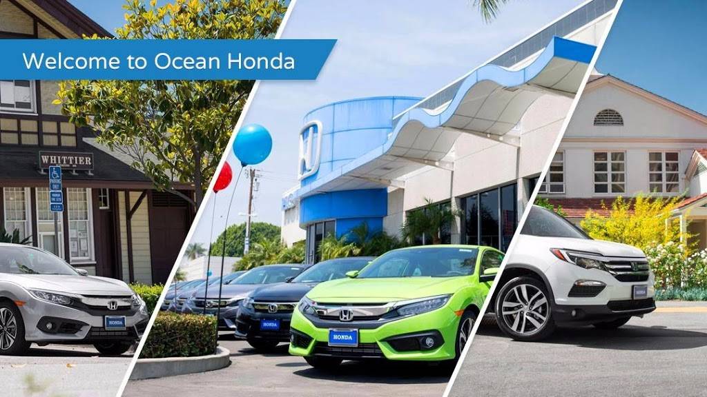 Ocean Honda of Whittier | 13839 Whittier Blvd, Whittier, CA 90605, USA | Phone: (562) 280-2838