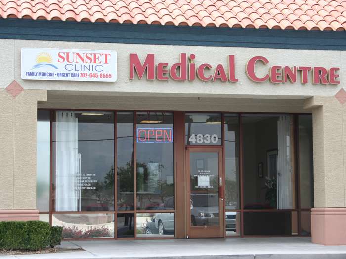 Sunset Clinic | 4830 W Lone Mountain Rd, Las Vegas, NV 89130, USA | Phone: (702) 645-8555