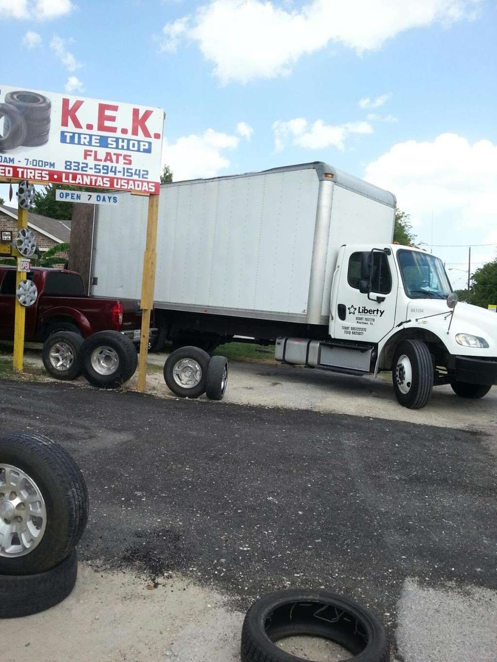 K.E.K Tire Shop | 1035 Freeport St, Houston, TX 77015, USA | Phone: (713) 201-7083