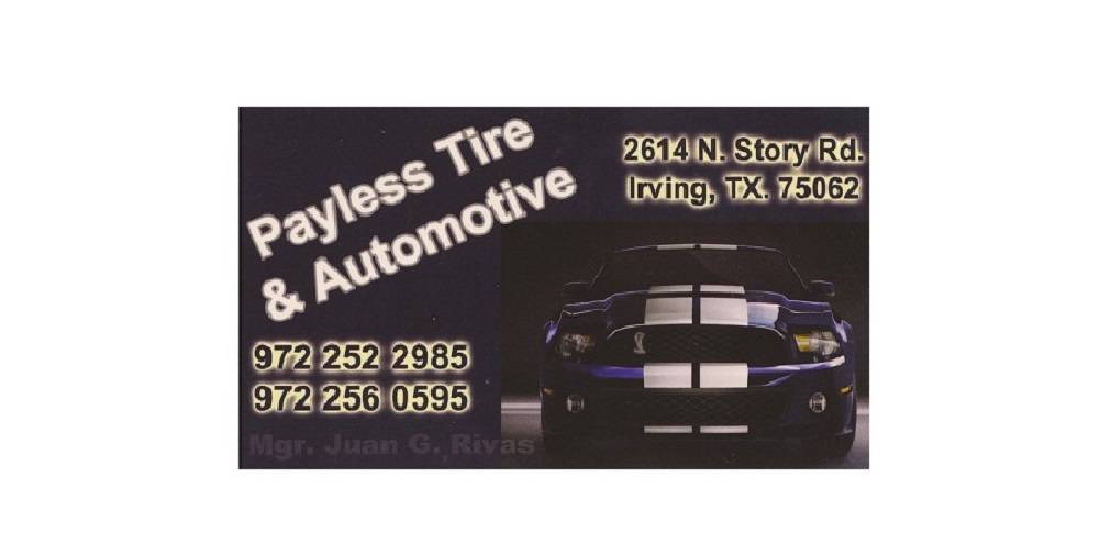 Payless Tire & Auto Repair | 2614 N Story Rd, Irving, TX 75062, USA | Phone: (972) 252-2985