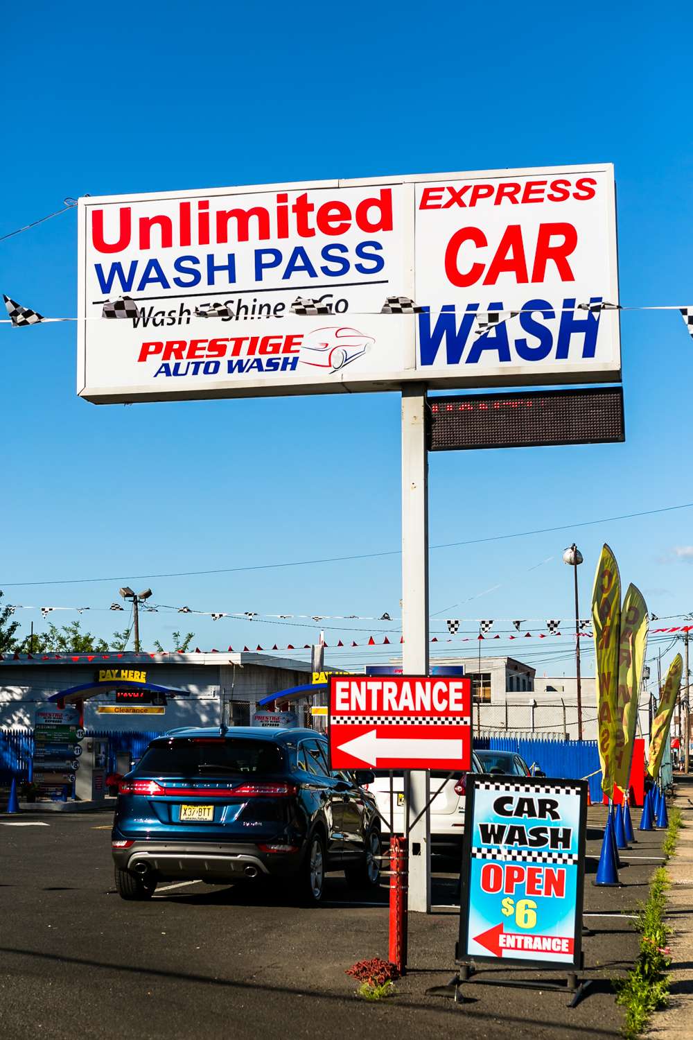 Prestige Auto Wash Express - North Broad St | 1521 N Broad St, Hillside, NJ 07205, USA | Phone: (973) 282-1109