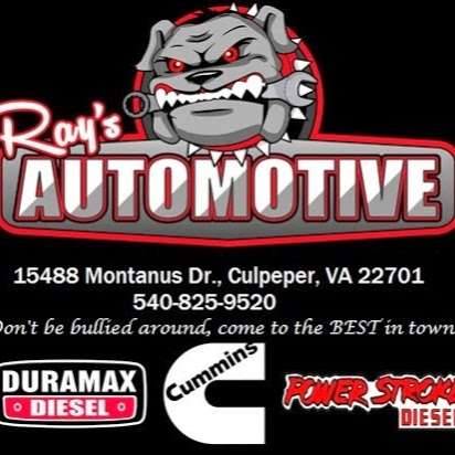 Rays Automotive, LLC. | 15488 Montanus Dr, Culpeper, VA 22701, USA | Phone: (540) 825-9520