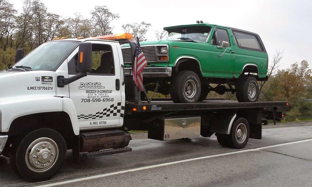 Petes Towing & Recovery | 6717 W 79th St, Burbank, IL 60459, USA | Phone: (708) 227-3849