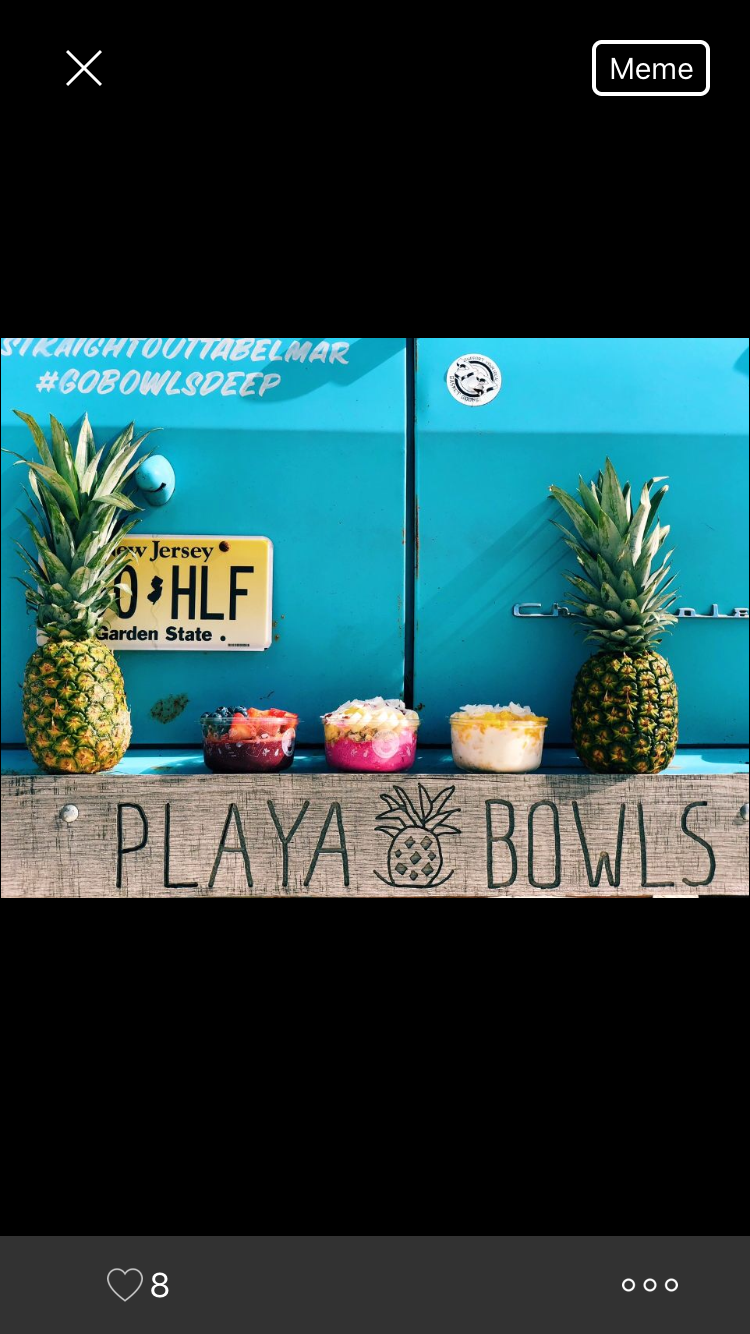 Playa Bowls | 603 Grand Central Ave, Lavallette, NJ 08735, USA