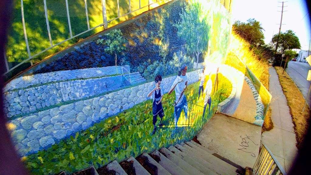 Tai Chi Mural | 7100 N Figueroa St, Los Angeles, CA 90042, USA