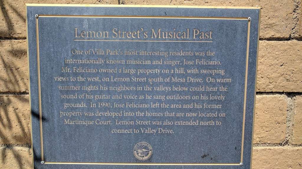 Central Lemon Association Historical Placard & Area | Lemon St, Villa Park, CA 92861, USA