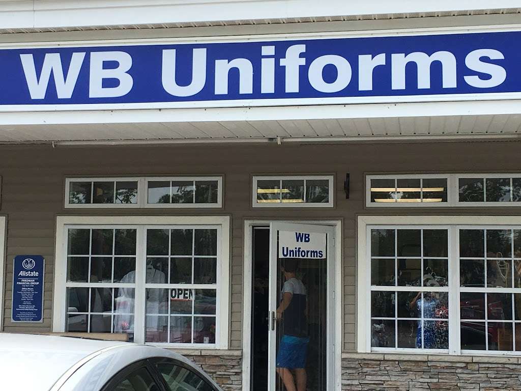 W B Uniforms | 147 Rte 70 W, Toms River, NJ 08755, USA | Phone: (732) 364-3377