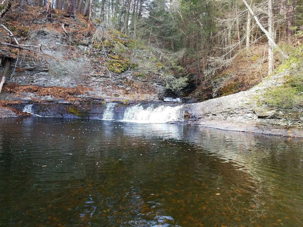 Parking Lot For Raymondskills Falls | 1978 18324, River Rd, Milford, PA 18337, USA